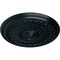 Ekena Millwork Brunswick Ceiling Medallion (Fits Canopies up to 4 1/2"), Hand-Painted Night Shade, 27"OD x 2 1/2"P CM27BRNSF - alternate 2
